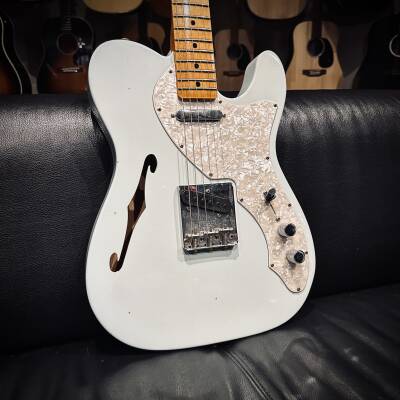 Store Special Product - Fender - 1969 Telecaster Thinline Journeyman Relic - Aged Sonic Blue